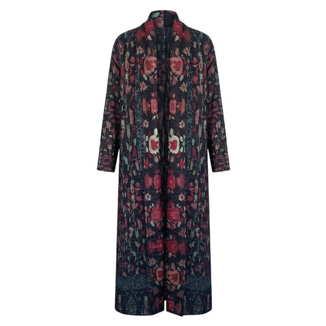 Multicoloured Modest Cape Abaya