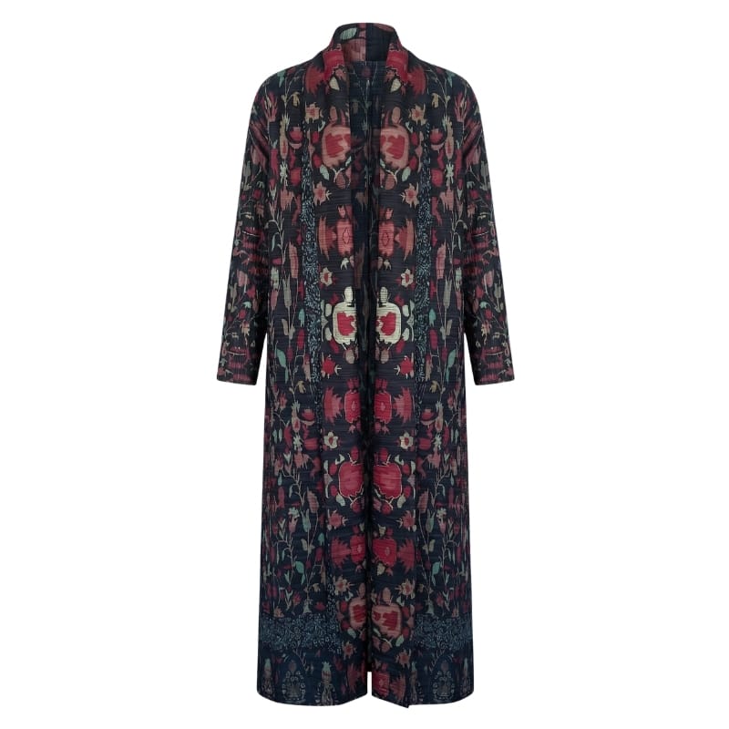 Multicoloured Modest Cape Abaya