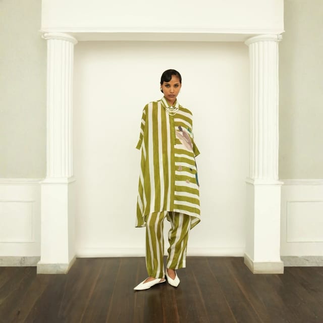 Olivia A-Line Collar Kurta