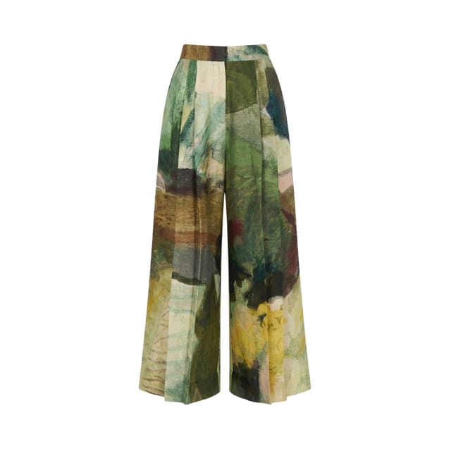 Meadows Green Landscape Pants