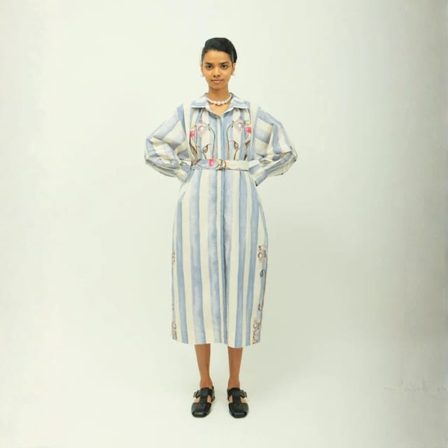 Bloomist Applique Dress