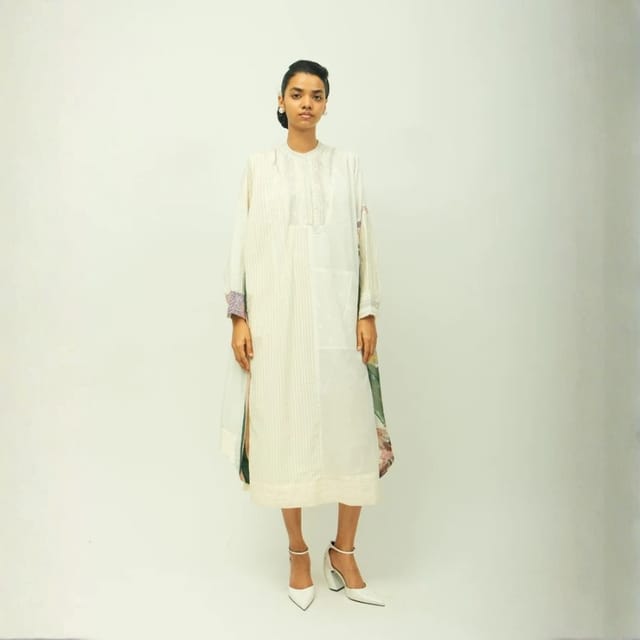 Peony Patchwork Dress