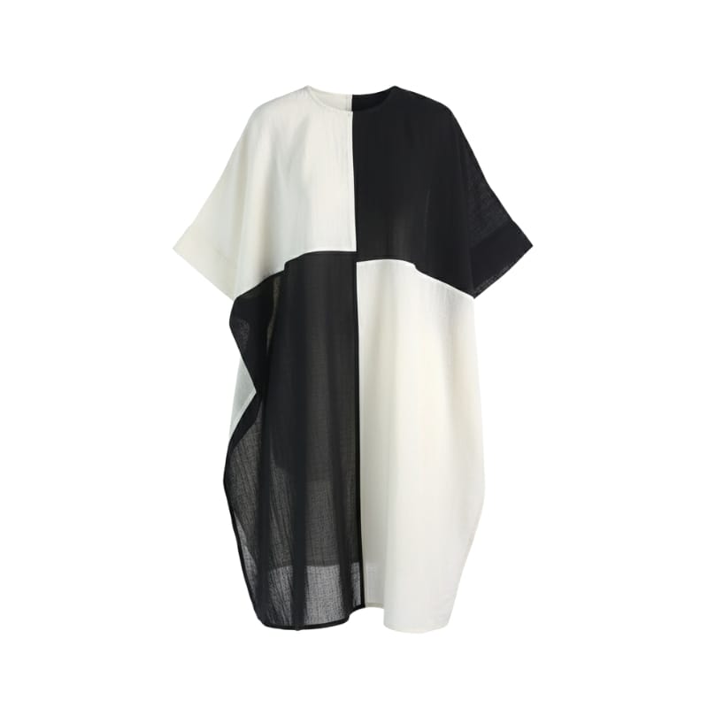 Duality Colour-Block Kaftan