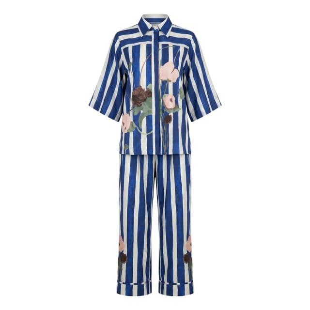 Prussian Stripes Shirt Set