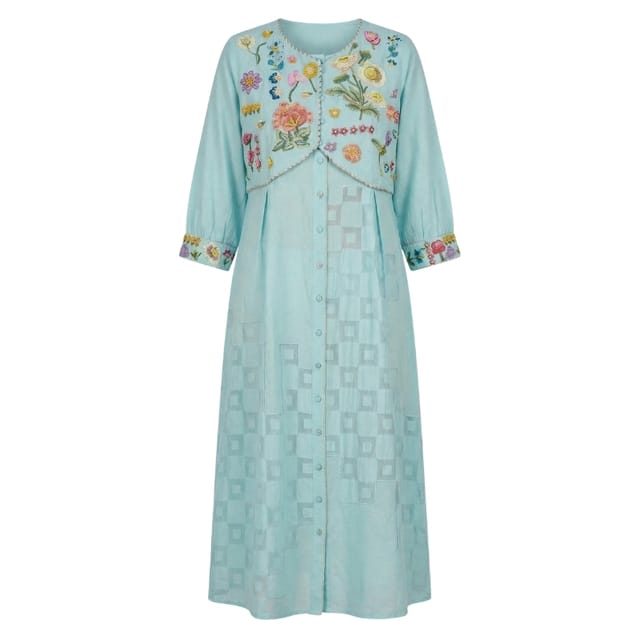 Azure Beaded Dress