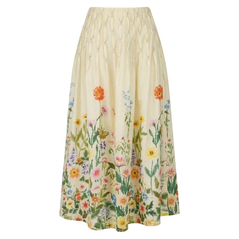 Moonlight Floral Skirt