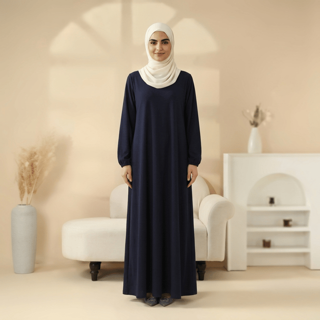 عباية أساسية بقصة واسعة