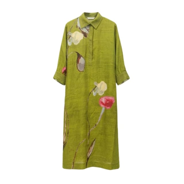 Dusk Leaf Dress