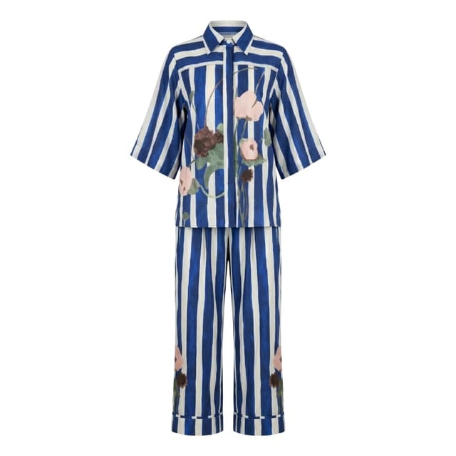 Prussian Stripes Shirt Set Prussian Stripes Shirt Set
