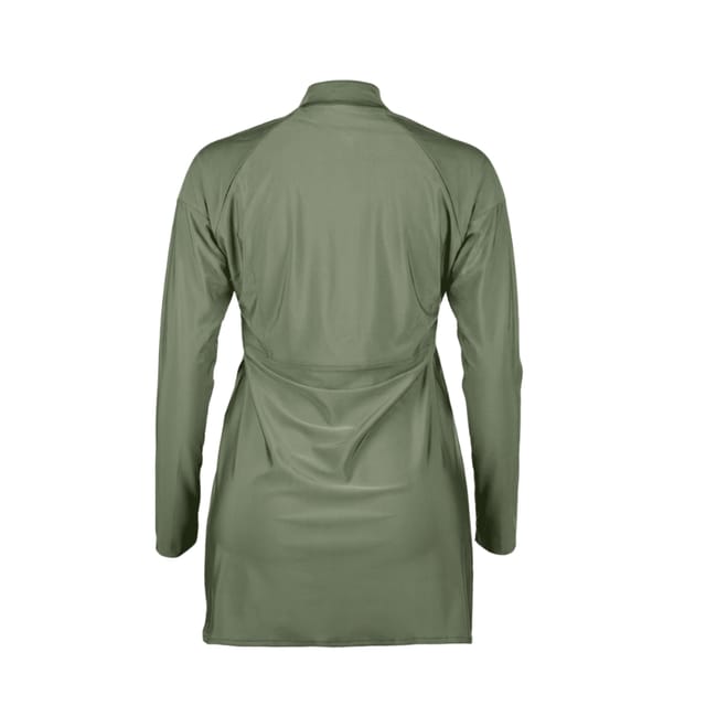 Mono Olive Swimming Top