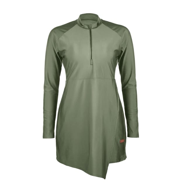 Mono Olive Swimming Top