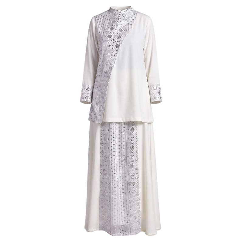 White Signature Kaftan