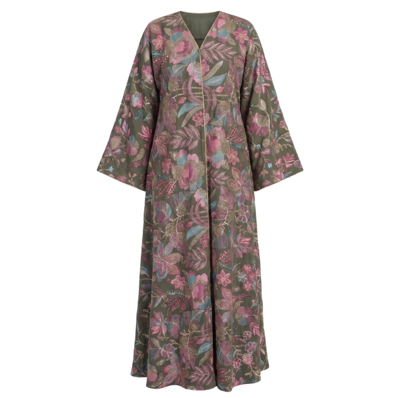 Green Joori Abaya